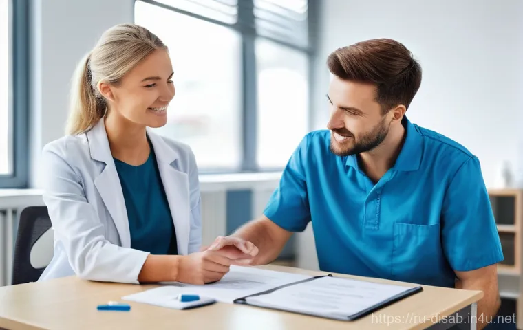 장애인재활상담사와 복지기관 협력 - **Prompt 1: The Future of Holistic Rehabilitation**
    "A vibrant, optimistic image showcasing the ...